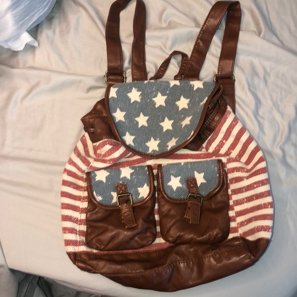 Mudd American flag back pack